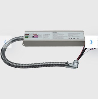 LED EM DRIVER 10.7W 20-50VDC CP W/Conduit 